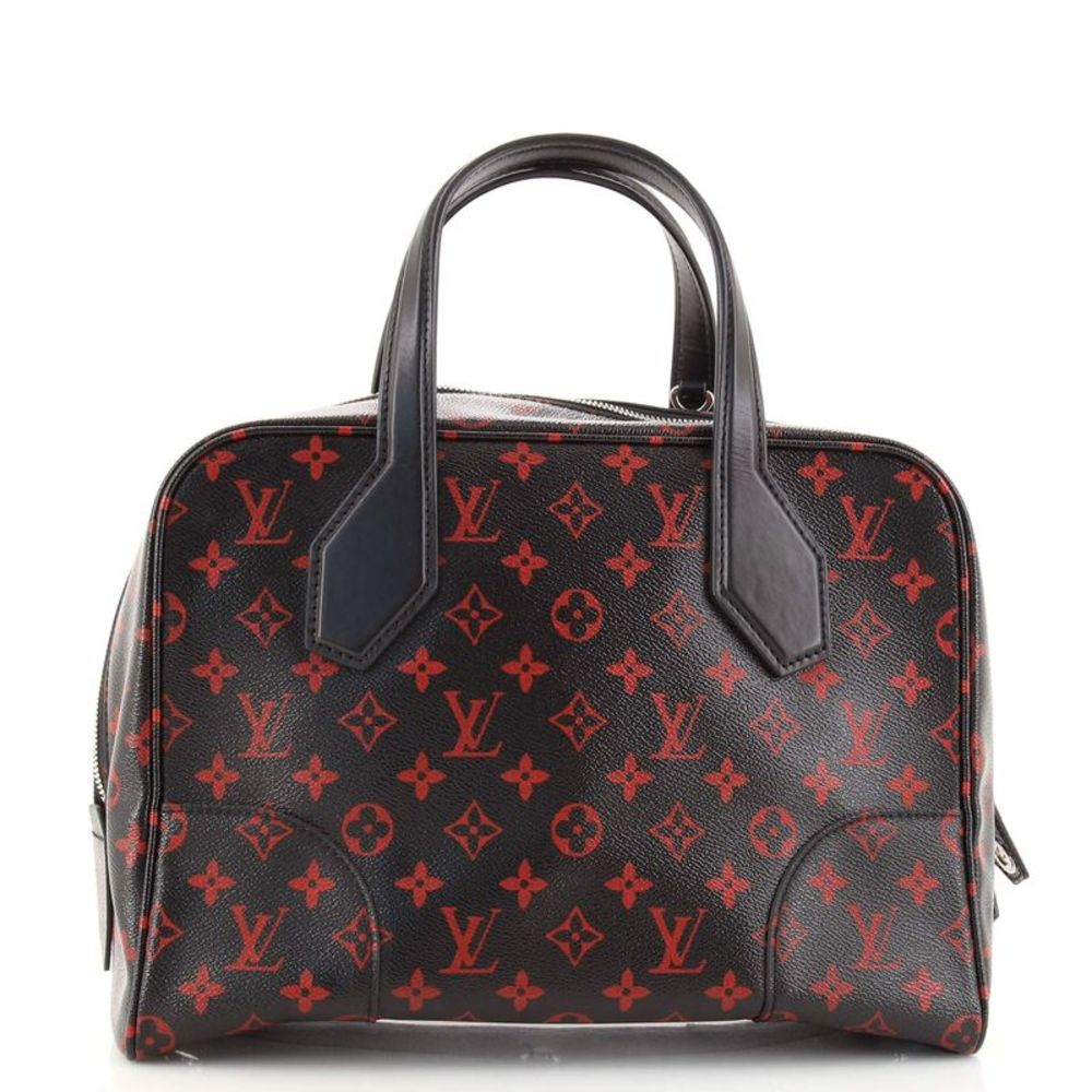 Louis Vuitton Dora Soft Handbag Limited Edition Monogram Infrarouge MM - Picture 3 of 9